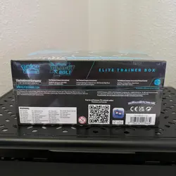 Pokemon TCG Scarlet And Violet Black Bolt Elite Trainer Box ETB SEALED - Image 5