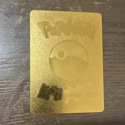 Pokemon Charizard GX Gold Metal Foil Card 250 HP English Pokemon TCG - Image 2