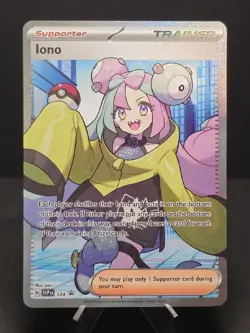 2024 POKEMON SVP PROMO IONO 124 PREMIUM TOURNAMENT COLLECTION BSP - Image 1