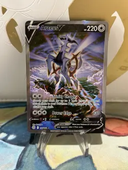 Arceus V 166/172 Pokemon Brilliant Stars Sword Shield Alternate Art Card NM - Image 1
