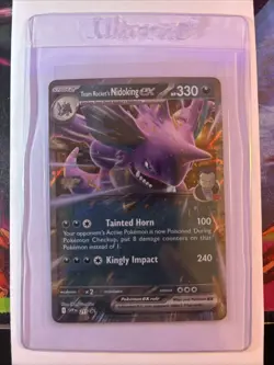 Pokemon TCG Team Rocket’s Nidoking Ex SVP 217 Black Star Promo NM - Image 2