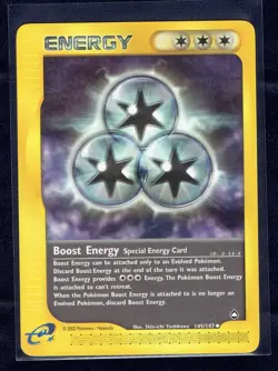 Pokemon Aquapolis #145 Boost Energy LP+ WOTC Vintage e-Reader Series - Image 1
