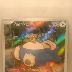 2023 Pokemon 151 Snorlax Full Art ETB SVP 051 (PROMO CARD) - Image 2