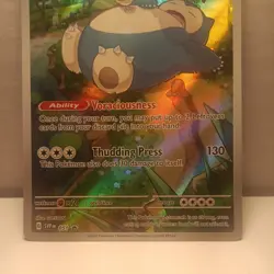2023 Pokemon 151 Snorlax Full Art ETB SVP 051 (PROMO CARD) - Image 5