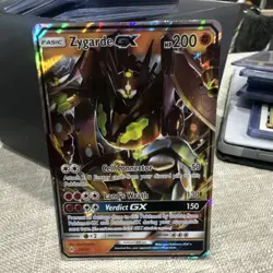 Pokemon Zygarde GX 73/131 Sm-Forbidden Light Ultra Rare Holo Full Art Basic 200… - Image 1
