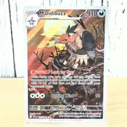 Pokemon TCG White Flare English Mandibuzz 145/086 Illustration Rare - Image 1