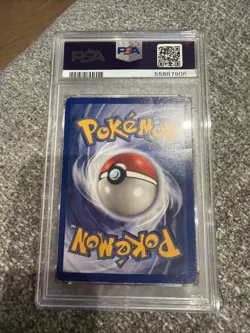 1999 POKEMON FOSSIL 1ST ED #25 LAPRAS PSA 5 - Image 2