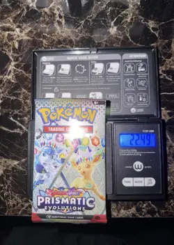 🔥1x 22.49 Gram🔥 HEAVY!!! Prismatic Evolutions Pack! Sealed! PRE S&V Pokemon - Image 1