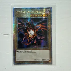 YUGIOH Quarter Century Rare Red-Eyes Black Dragon LC01-EN006 - Image 1