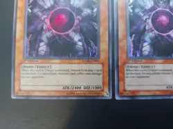 Yugioh - Caius the Shadow Monarch SDDE-EN001 Ultra Rare 1st Edition Playset x3 - Image 3