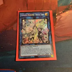 COMBINED MANEUVER - ENGAGE ZERO! SECRET RARE L26D-ENS33 NEAR MINT YUGIOH - Image 1