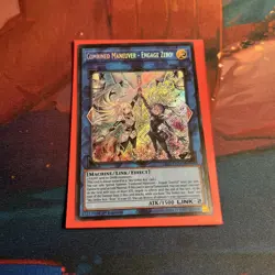 COMBINED MANEUVER - ENGAGE ZERO! SECRET RARE L26D-ENS33 NEAR MINT YUGIOH - Image 3