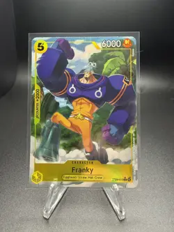 Franky ST29-010 Alt Art Starter Deck Promo One Piece Card English Egghead - Image 1