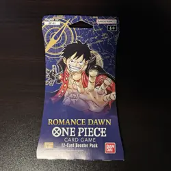 SEALED One Piece Romance Dawn Sleeved Blister Pack OP 01 English 811039038229 - Image 2