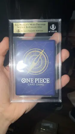 One Piece TCG Sanji French Treasure Rare Card OP06-119 TR BGS 10 - Image 2