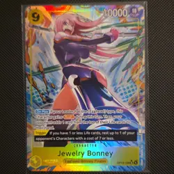 One Piece Jewelry Bonney OP13-108 Super Rare Alternate Art Foil Carrying On His… - Image 1
