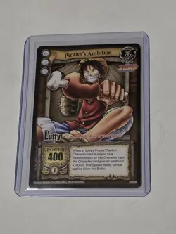 One Piece CCG The Quest Begins Pirate’s Ambition Luffy PR001 Shonen Jump Promo - Image 1
