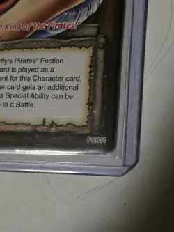 One Piece CCG The Quest Begins Pirate’s Ambition Luffy PR001 Shonen Jump Promo - Image 2
