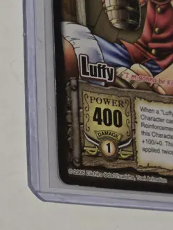 One Piece CCG The Quest Begins Pirate’s Ambition Luffy PR001 Shonen Jump Promo - Image 3