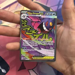 Pokemon Mega Gengar EX Full Art Holo Card 269/217 Psychic Stage 2 English - Image 3