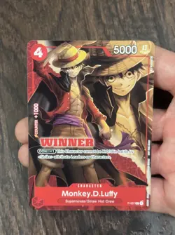 Monkey D. Luffy P-007 (Winner Pack Vol. 1) P-007 One Piece Promotion Cards LP-NM - Image 1