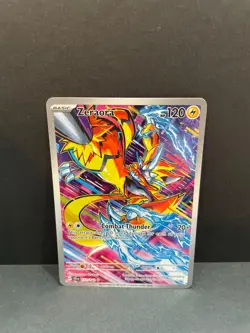Zeraora 151/142 SV07: Stellar Crown Illustration Rare Pokemon Card - Image 1