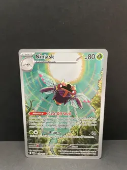 Ninjask - 137/132 Mega Evolution Holo Illustration Rare Pokemon Tcg Card En 2025 - Image 1