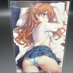 Asuka Langley Anime Waifu Card Doujin ACG Goddess Holo - Image 1