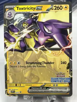 Toxtricity ex 215 Illustration Contest 2024 215 Sv: Scarlet & Violet Promo Cards - Image 1