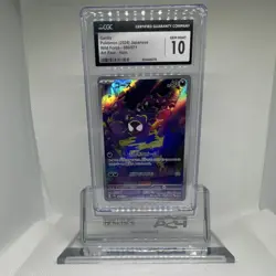 Gastly Wild Force 080/071 Art Rare Holo CGC 10 Japanese 2024 Pokemon Card - Image 1