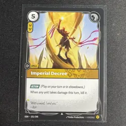 Riftbound Azir Card Imperial Decree OGN 221/298 English League of Legends - Image 1