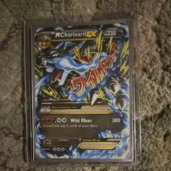 Pokemon M Charizard EX Flashfire Ultra Rare Holo Mega Evolution 69/106 Card - Image 1