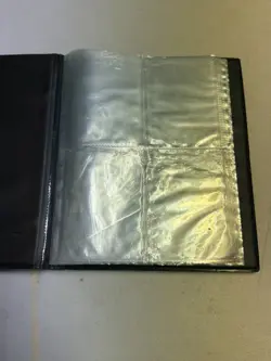 Pokemon Trading Card Game Vintage Binder 1999 4-Pocket Nintendo Wizards Damaged - Image 2