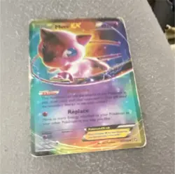 Pokemon Mew EX Full Art Holo Ultra Rare Psychic Card 120/124 - Image 1