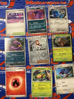 Pokemon Card Bulk Lot 108 Cards Mixed Rarity ex Holos Trainers Energies Commons - Image 3