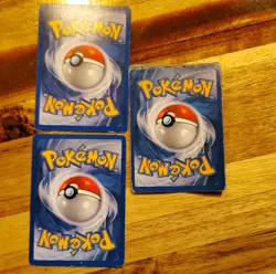 Pokemon Base Set Holo shadowless Lot 3 Cards Hitmonchan Machamp Magneton 1999 - Image 2