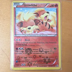 Pokemon Growlithe RC4/RC25 Radiant Collection Holo Uncommon Card - Image 1