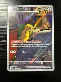 Gumshoos 153/132 ME01: Mega Evolution - Pokemon Card - NM - Image 1