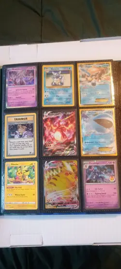 Pokemon Card Collection Binder Lot, Charizard, Pikachu, Vintage, Mewtwo - Image 1