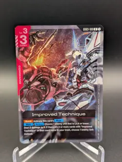 Improved Technique GD03-109 R Gundam Card Game Steel Requiem - Image 1