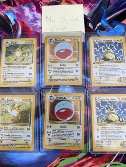 Pokemon TCG - Lot of Assorted Vintage Cards - Image 1