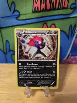 Zoroark BW19 Black & White Black Star Promo Holo Pokemon Card NM W Top Loader - Image 1