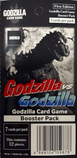 Godzilla Card Game Booster Box Lot BP01 70+ Cards Foil Sleeves Box - Image 1