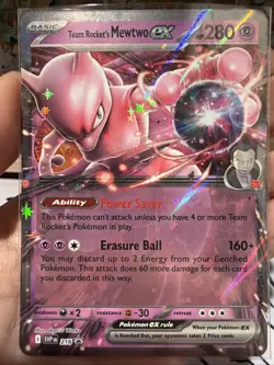 Team Rocket's Mewtwo ex - 216 - SV: Scarlet & Violet Promo Cards(SVP) Black Star - Image 1