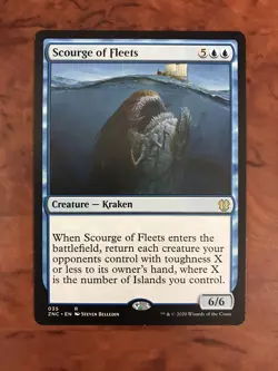 Scourge of Fleets MTG Magic the Gathering Card NM Mint Zendikar Commander ZNC - Image 1