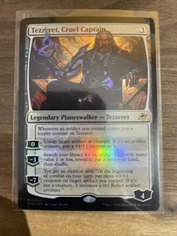 Tezzeret, Cruel Captain Promo Edge of Eternities FOIL MTG Magic The Gathering - Image 1