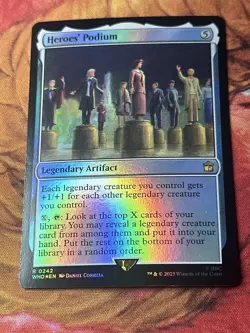Heroes' Podium [Doctor Who] Foil Near Mint - Image 2