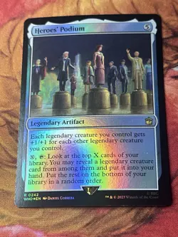 Heroes' Podium [Doctor Who] Foil Near Mint - Image 5