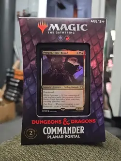 Adventures in Forgotten Realms Commander Deck Planar Portal MTG NIB FREE SHIP - Image 1