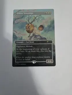 Felidar Sovereign (1827) (Rainbow Foil) Secret Lair Drop Foil - Image 1